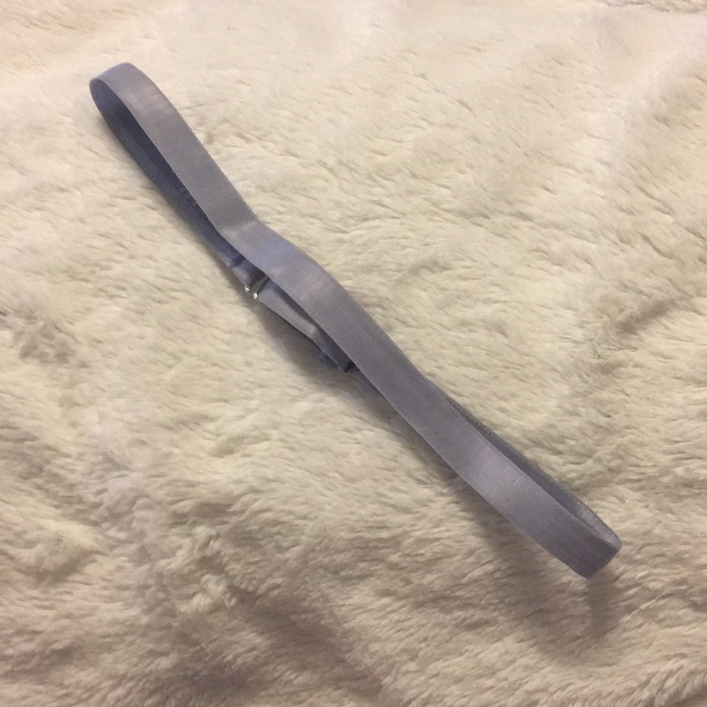Light blue adjustable headband